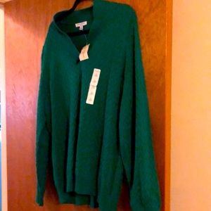 NWT Gorgeous Green Sweater, 2X